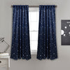 Star Blackout Window Curtain Set