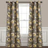 Delsey Floral Absolute Blackout Window Curtain Set