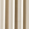 Faux Silk 100% Blackout Window Curtain Panel