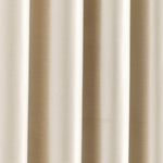 Faux Silk 100% Blackout Window Curtain Panel