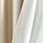 Faux Silk 100% Blackout Window Curtain Panel