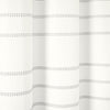 Modern Galaxy Waffle Woven Cotton Shower Curtain