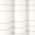 Modern Galaxy Waffle Woven Cotton Shower Curtain