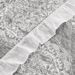 Lucianna Ruffle Edge Cotton Bedspread Set