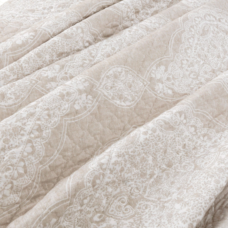 Lucianna Ruffle Edge Cotton Bedspread Set