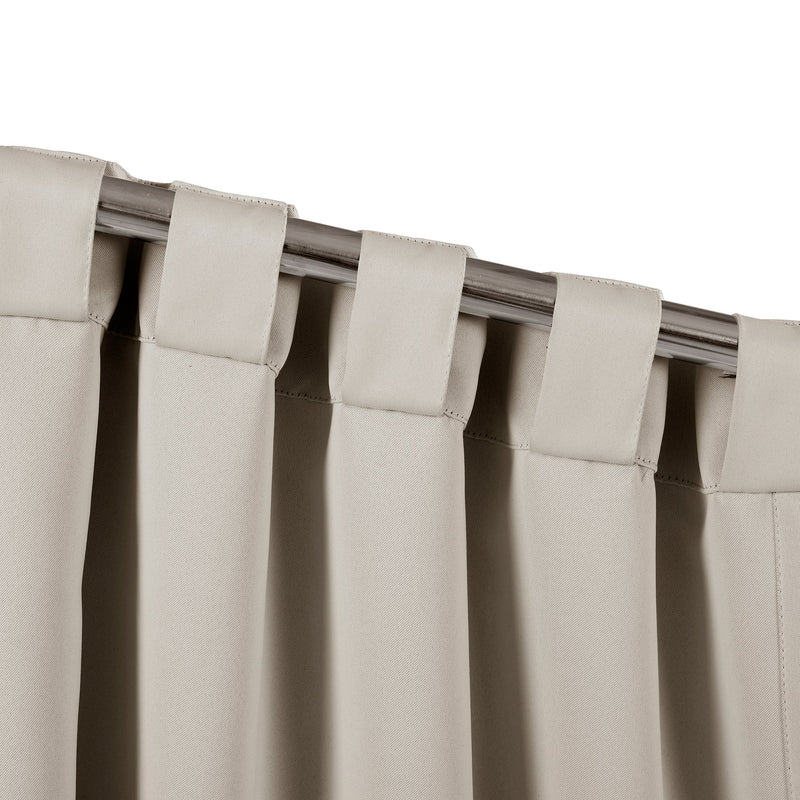 Insulated Back Tab Blackout Curtain Panel Set