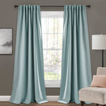 Insulated Back Tab Blackout Curtain Panel Set