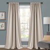 Insulated Back Tab Blackout Curtain Panel Set