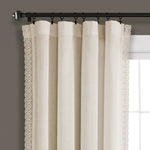 Rosalie Faux Linen Window Panel Set