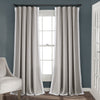 Rosalie Faux Linen Window Panel Set