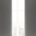 Faux Linen Absolute Blackout Window Curtain Panel