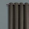 Faux Linen Absolute Blackout Window Curtain Panel