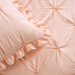Ravello Pintuck Ruffle Skirt Bedspread Set