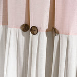 Linen Button Shower Curtain