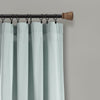Linen Button Window Curtain Panel