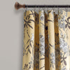 Botanical Garden Light Filtering Window Curtain Panel Set