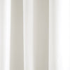 Prima Velvet Solid Grommet Light Filtering Window Curtain Panel Set