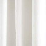 Prima Velvet Solid Grommet Light Filtering Window Curtain Panel Set