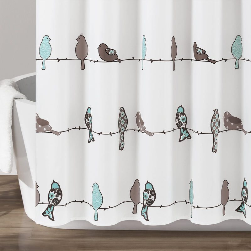 Rowley Birds Shower Curtain