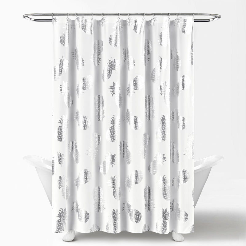 Pineapple Toss Shower Curtain