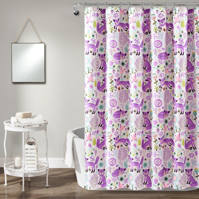 Pixie Fox Shower Curtain