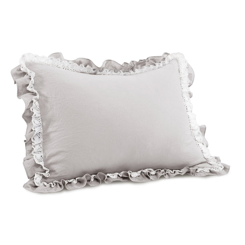 Ella Ruffle Lace Dorm Comforter Set