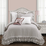 Ella Ruffle Lace Dorm Comforter Set