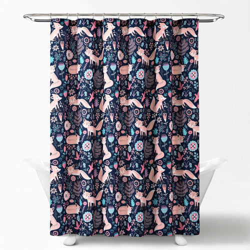 Pixie Fox Shower Curtain