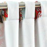 Zara Jacobean Room Darkening Window Curtain Panel Set