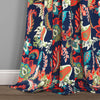 Zara Jacobean Room Darkening Window Curtain Panel Set