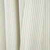 Vintage Stripe Yarn Dyed Cotton Window Curtain Panel Set