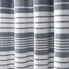 Nantucket Yarn Dyed Cotton Tassel Fringe Window Curtain Panel Set
