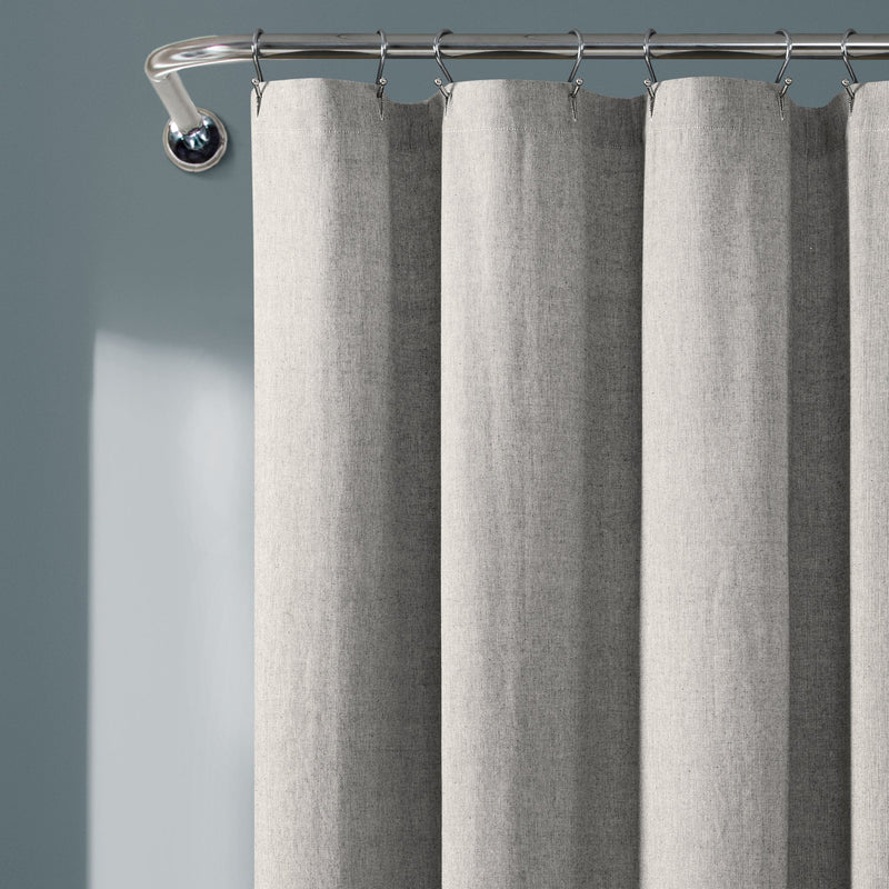 Nantucket Yarn Dyed Cotton Tassel Fringe Shower Curtain