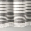 Nantucket Yarn Dyed Cotton Tassel Fringe Shower Curtain