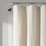 Nantucket Yarn Dyed Cotton Tassel Fringe Shower Curtain