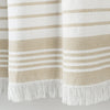 Nantucket Yarn Dyed Cotton Tassel Fringe Shower Curtain