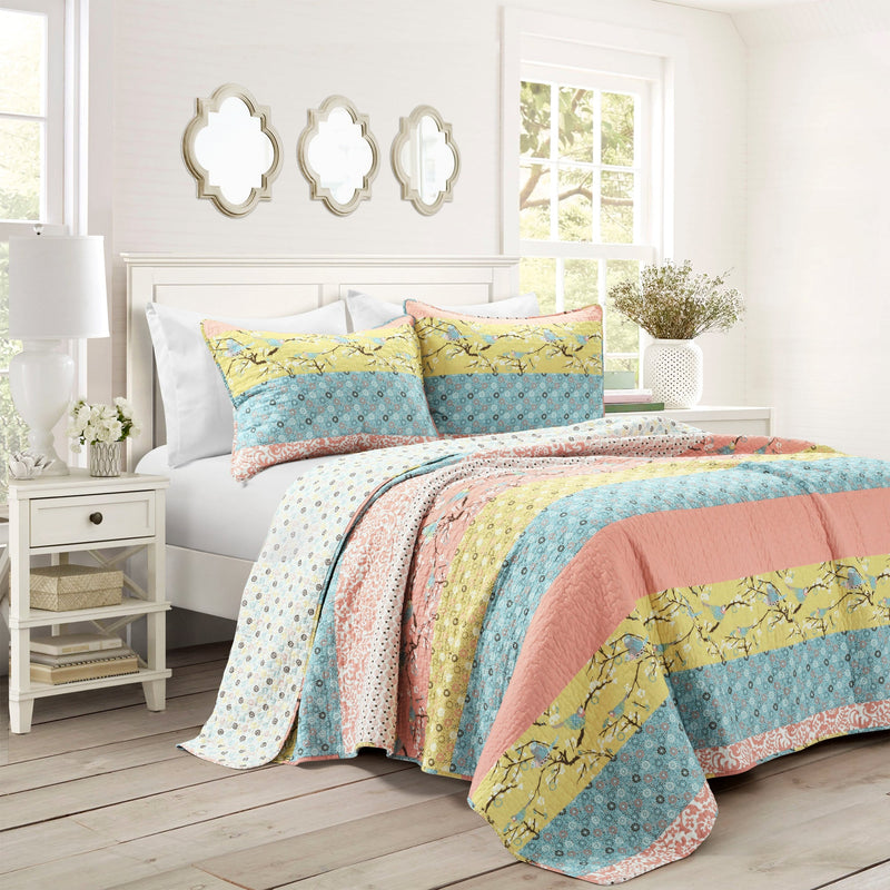 Royal Empire 3 Piece Quilt Set