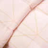 Trio Geo Metallic Print Comforter Set