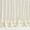 Ella Ruffle Lace 3 Piece Bedspread Set