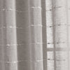 Farmhouse Textured Sheer Back Tab Rod Pocket Window Curtain Panel Set