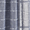 Farmhouse Textured Sheer Back Tab Rod Pocket Window Curtain Panel Set
