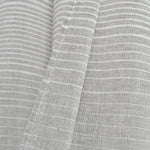 Farmhouse Ombre Stripe Grommet Sheer Window Curtain Panel Set