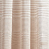 Farmhouse Ombre Stripe Grommet Sheer Window Curtain Panel Set