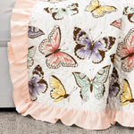 Flutter Butterfly Throw