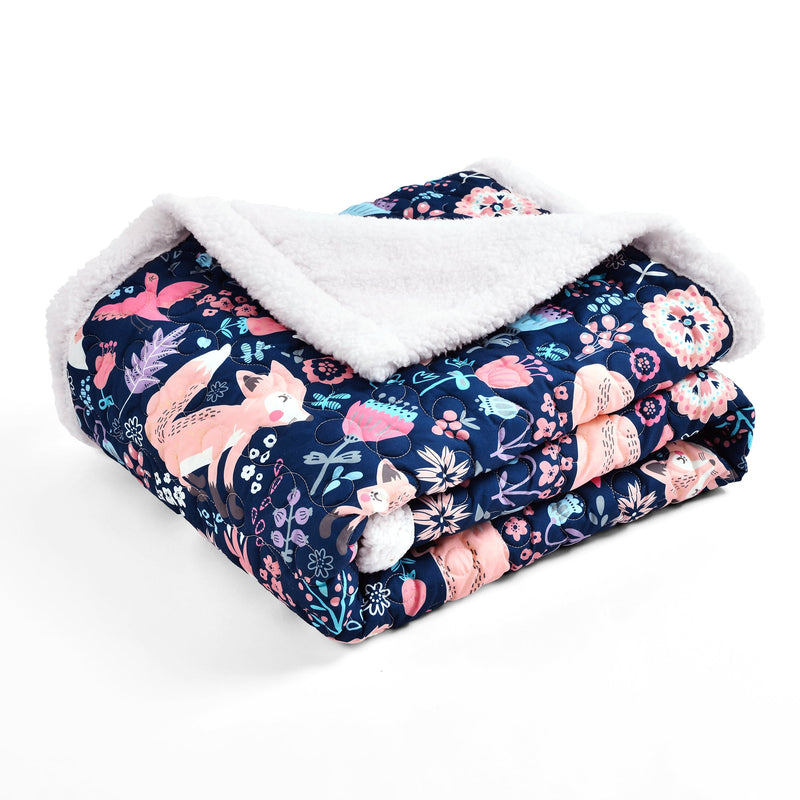 Pixie Fox Throw Sherpa