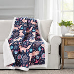 Pixie Fox Throw Sherpa