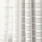 Bridie Grommet Sheer Window Curtain Panel Set