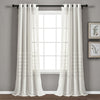 Bridie Grommet Sheer Window Curtain Panel Set