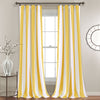 Wilbur Stripe Light Filtering Window Curtain Set