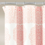 Stripe Medallion Shower Curtain